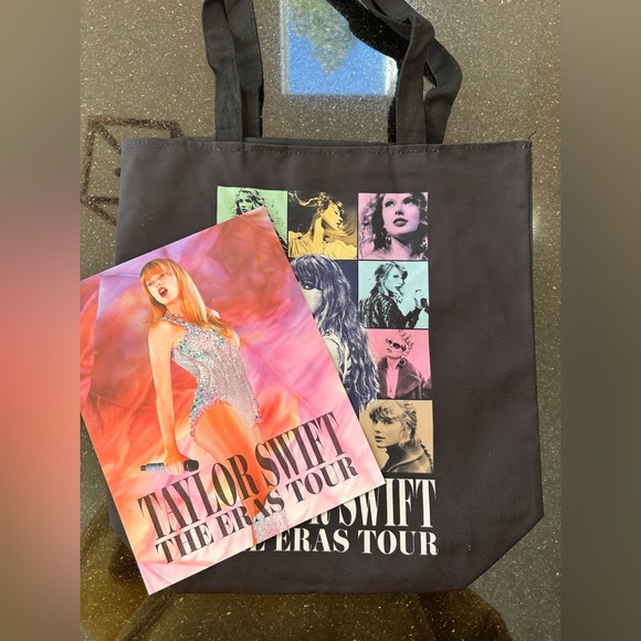 Taylor Swift Eras Tour Tote Bag AMC Premier plus poster - Picture 2 of 3